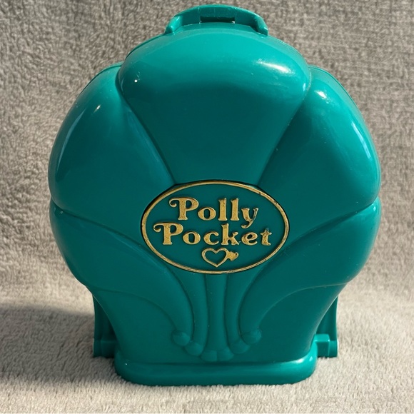 Blue Bird Toys Vintage 995 Polly Pocket Splash N Slide Compact Blue